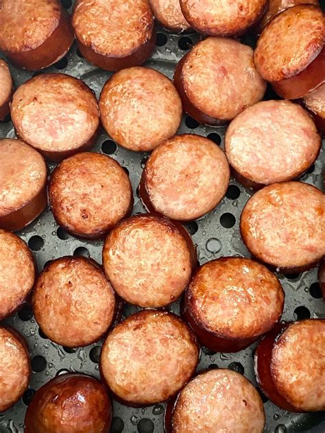 Air Fryer Kielbasa Polish Sausage Melanie Cooks