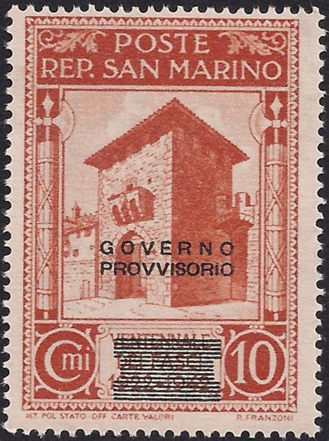 Francobolli Di San Marino Governo Provvisorio Del 1943