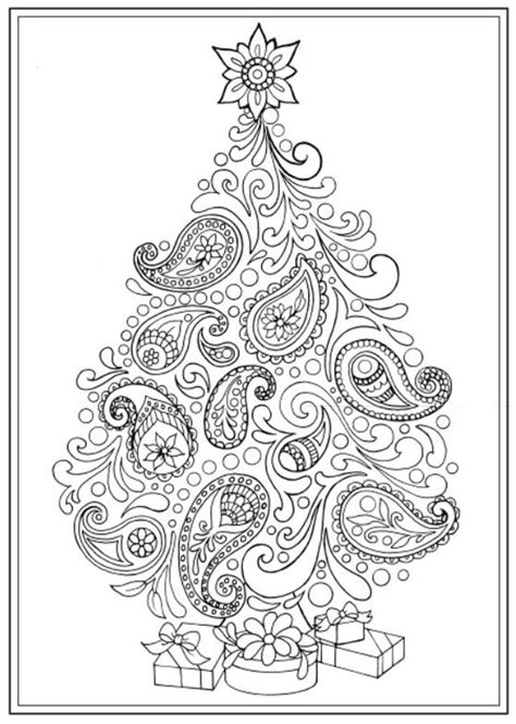 14 Best Adult Coloring Pages Christmas Trees Images On Pinterest Print Coloring Pages