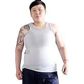BaronHong Tomboy Trans Lesbian Baumwolle Brust Binder Korsett Long Plus Size Tank Top Amazon