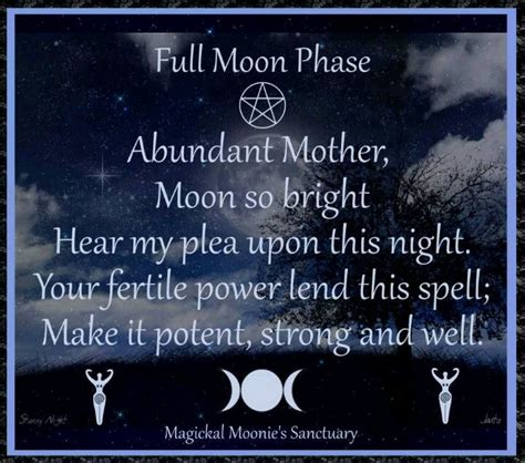 Magickal Moonie S Sanctuary The Full Moon Full Moon Is When The Moon