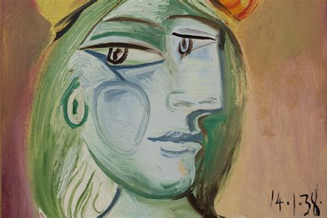 Femme Au B Ret Rouge Orange De Pablo Picasso Chez Sotheby S Point De Vue