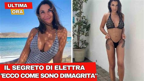 Il Segreto Del Nuovo Fisico Di Elettra Lamborghini Mesi Di