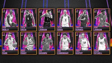 2021 NBA Rookies Released In NBA 2K21 MyTEAM Cade Cunningham Jalen