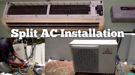 Split Ac Installation Youtube