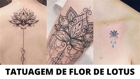 Tatuagens De Flor De Lotus Youtube