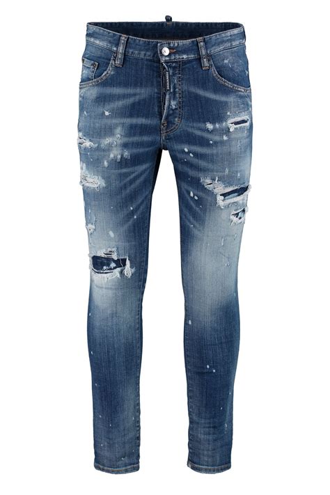 Dsquared Men Dsquared Slim Fit Jeans Skinny Jeans Edc Mens Pants