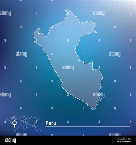 Map Of Peru Stock Vector Images Alamy