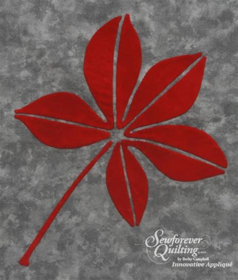 Leaf-Buckeye Pattern (PDF) | Buckeye leaf, Buckeye crafts, Ohio state crafts