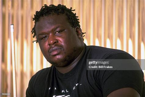 Closeup Portrait Of Former Heavyweight Champion James Buster Douglas