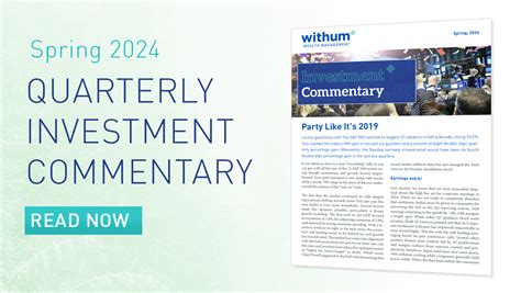 Spring 2024 Investment Commentary Withum Wealth