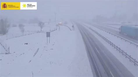 V Deo La Nieve Complica La Circulaci N En El Pirineo De Huesca Con