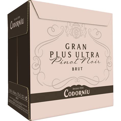 Gran Plus Ultra Cava Brut Rosado Pinot Noir Caja Botellas Cl