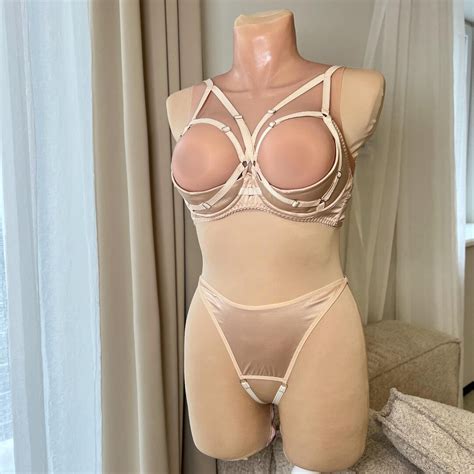 Open Crotched Lingerie Uncencered For Women Crotchles Lingerie Set