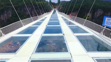 Worlds Highest Longest Glass Bridge Opens In China And Its Awe