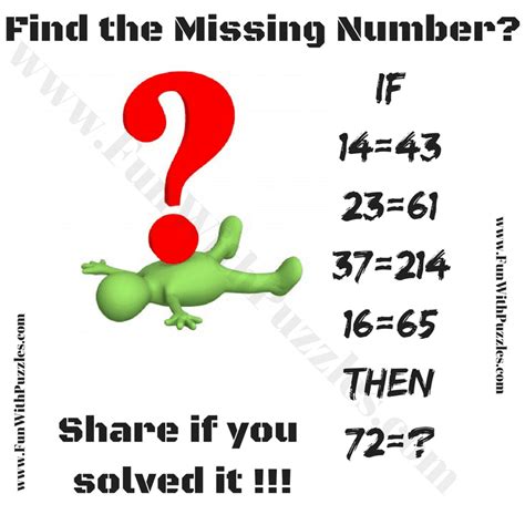 Test Your Logical Reasoning Solve The Logic Math Puzzle