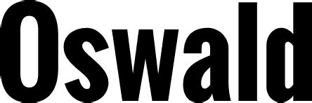 Oswald Bold font | Fonts2u.com