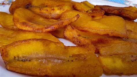 How To Fry Ripe Plantain Youtube