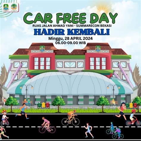 Hore Car Free Day Kota Bekasi Dibuka Kembali Bekasipedia