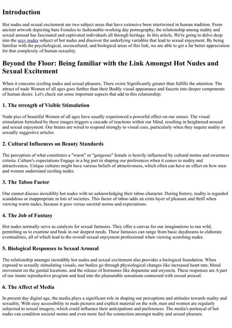 PPT Over And Above The Area Knowledge The Relationship Amongst Hot Nudes And Sexual