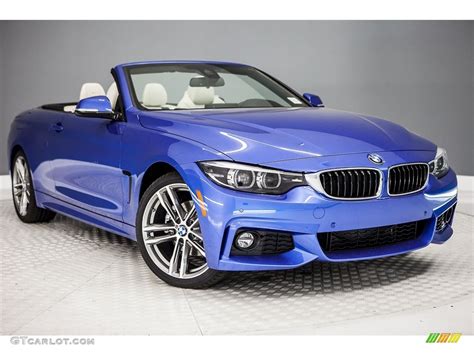 2018 Estoril Blue Metallic Bmw 4 Series 430i Convertible 122559432