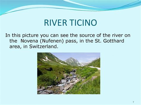 Clil Italy River Ticino And Its Park Ppt Download