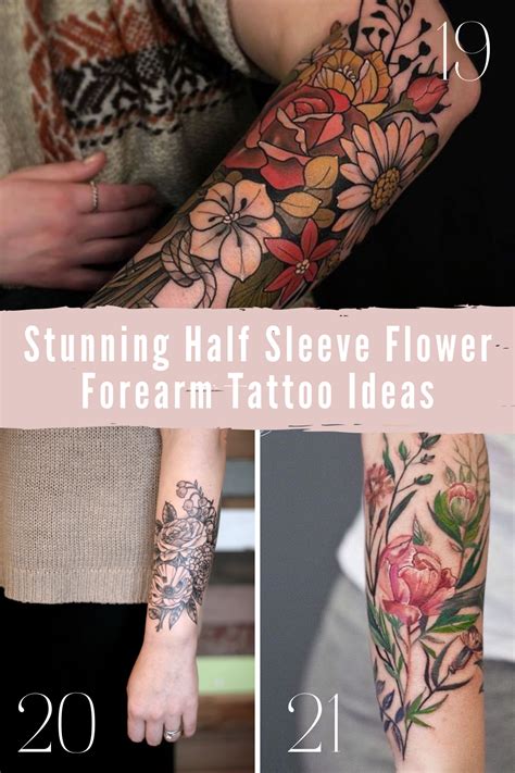 Perfect Flower Forearm Tattoo Ideas For Women Tattoo Glee