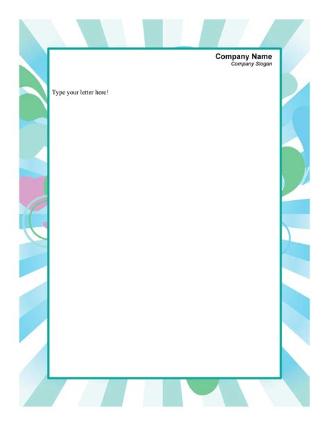 Free Personal Letterhead Templates - Free Templates Printable