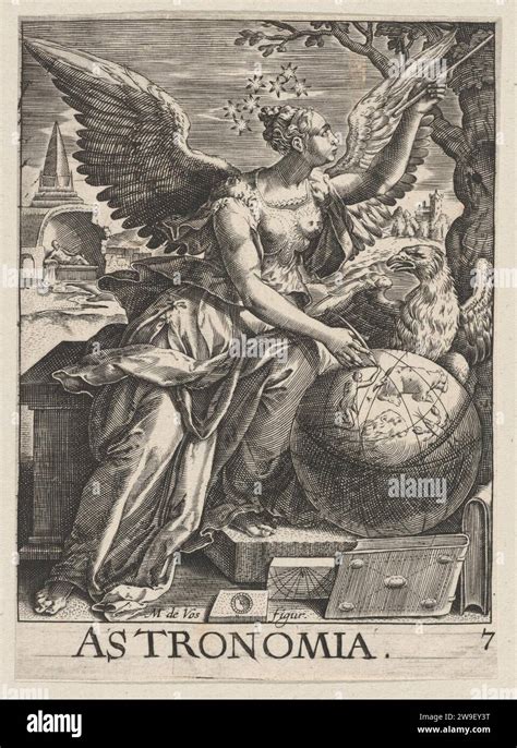 Astronomia Plate 7 From The Seven Liberal Arts 1949 By Johann