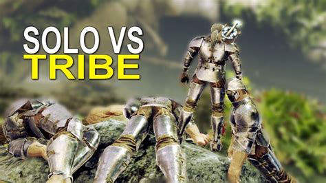 Solo Player Takes On Whole Tribe Ark Survival Evolved Official