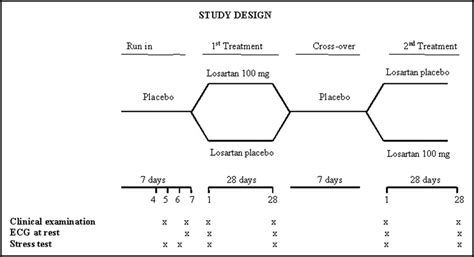 Effect Of Losartan In Treatment Of Exercise Induced Myocardial Ischemia