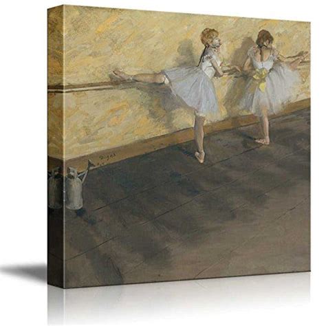 Wall26 Dancers Practicing At The Bar By Edgar Degas