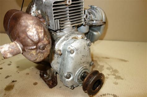 Sachs Stamo 76 Engine Motor Vintage Rare DAMAGED Carb Tank Agricultural