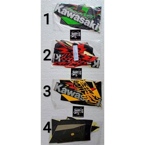 Jual STIKER STRIPING LIS BODY MOTOR KAWASAKI NINJA RR NEW TAHUN 2012