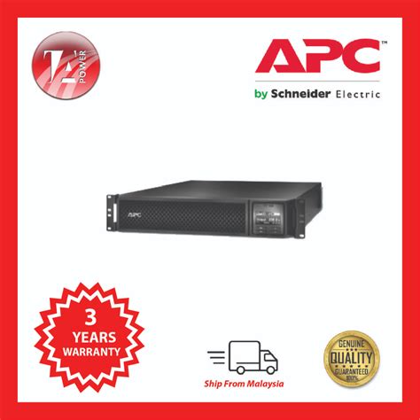 [pre Order] Apc Smart Ups Srt 3000va Rm 230v Srt3000rmxli Shopee Malaysia