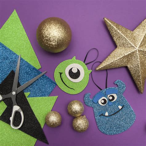 Monsters Inc. Christmas Decorations | Disney christmas ornaments, Diy ...