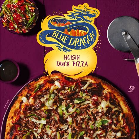 Blue Dragon Hoisin Duck Pizza 389g Meat And Chicken Pizza Iceland Foods