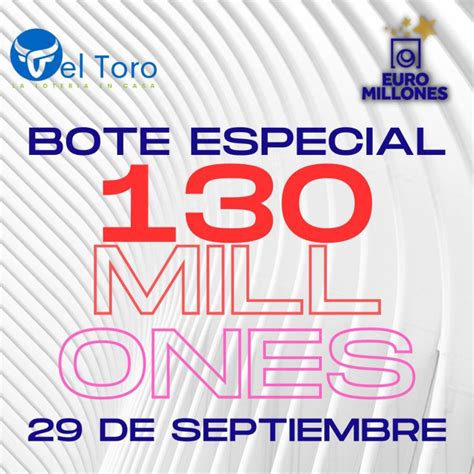 Nuevo Bote Especial De Millones El De Septiembre Blog De