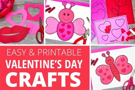 Easy Printable Valentine Crafts For Every Classroom Perfect For Teachers