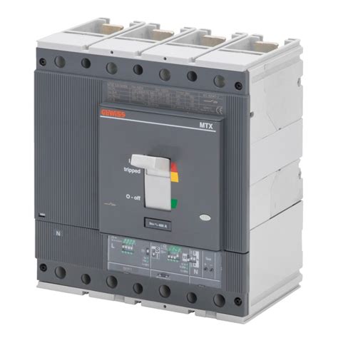 Mtxe Moulded Case Circuit Breaker With Electronic Release Type