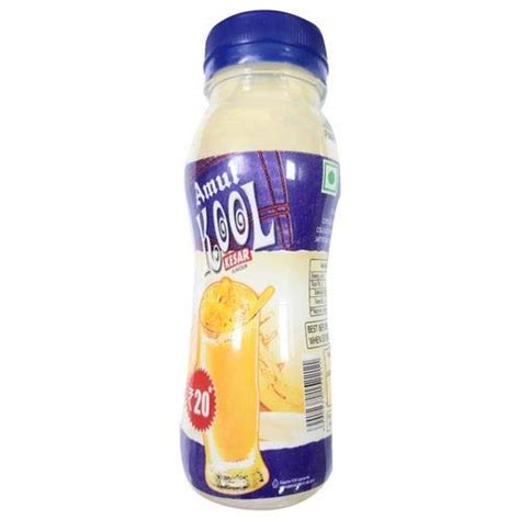 Buy Amul Kool Milk Shake Kesar Flavour 180 Ml Pack Of 30 Online At