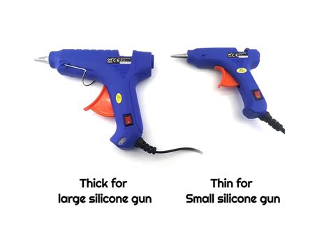PCS Hot Glue Gun Sticks Thin Or Thick Size Hot Glue Gun Sticks Super Transparent Glue Gun