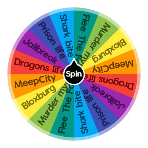 What To Play On Roblox Spin The Wheel App