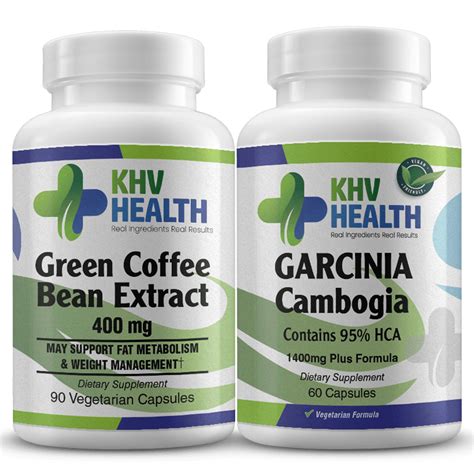 Garcinia Cambogia Complex Mg W Hca Green Coffee Bean Khv