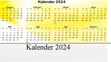 Link Unduh Kalender Gratis Versi Pdf Png Dan Lengkap Hari