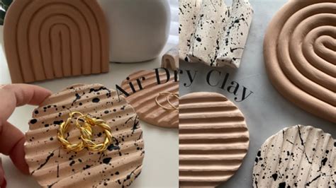 Easy Aesthetic Air Dry Clay Ideas Projects For Beginners Best Air Dry