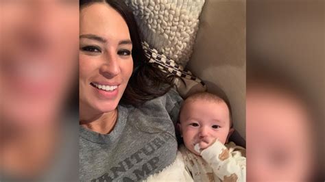 Joanna Gaines 6 Month Old Son Crew Is Already Saying Mama