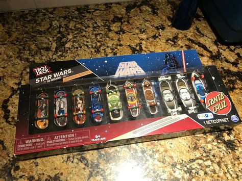 Santa Cruz Tech Deck 10 Board Set Boba Fett Collectibles Boba Fett