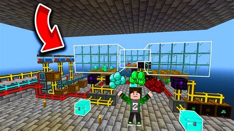 Upgrade Na Farm De Minerios Automatica All The Mods Sky Ep Pt