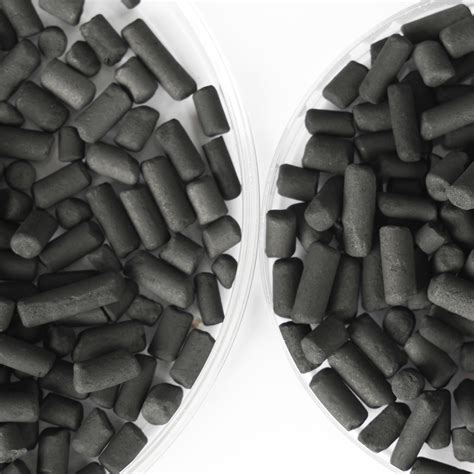 Mm Available Particle Size Black Coal Columnar Activated Carbon